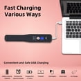 thumbnail image 5 of Hair Straightener and Curler 2 In 1 - USB Rechargeable Multi-Styler Twist Ceramic Flat Iron, Mini Portable Hair Modeling Tool , 3 Levels Adjustable Temps, 5 of 7