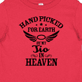 thumbnail image 4 of Inktastic Handpicked for Earth by My Tio in Heaven with Angel Wings Boys or Girls Baby T-Shirt, 4 of 5