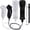 BlackWhite, variant on Motion Plus Wii Controllers 2Packs with Nunchucks, Wii Remote Controllers Compatible for wii and Wii U with Built in Motion Plus-Black