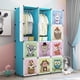 thumbnail image 4 of Closet Armario Portátil Practiksa Personalizable para Niños Color azul, 4 of 5