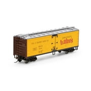 Roundhouse HO 40' Wood Reefer EKSK #3756 RND98497 HO Rolling Stock