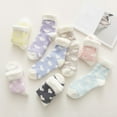 thumbnail image 5 of D-GROEE 1 Pair Womens Super Soft Fuzzy Cozy Home Sleeping Socks Coral Fleece Winter Warm Slipper Socks, 5 of 8