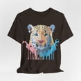 thumbnail image 5 of Cheetah Graphic Unisex 100 Cotton Artwork Tee 9, 5 of 15