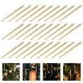 thumbnail image 4 of 60pcs Árbol de Navidad Glitter Ornamento Icículo colgando Favor de la fiesta de decoración de árboles de Navidad, 4 of 5