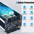 thumbnail image 4 of Inversor de corriente LVYUAN 5000W 12V a 110V/120V con 4 salidas AC, 4 of 8