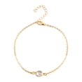 thumbnail image 2 of Qarigey Tobillera ajustable Universal resistente oro plata joyería delicada accesorio de moda pulseras de tobillo cadenas de pie para mujer oro Type3 NO3 Qarigey AP009832-01, 2 of 6