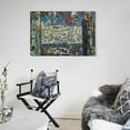thumbnail image 5 of Jackson Pollock Guardians of The Secret Abstract Paintings Canvas Wall Art Poster Painting On Canvas Wall Art Poster Scroll Picture Print Living Room Walls Decor Home Posters 24x36inch(60x90cm), 5 of 6