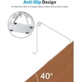 thumbnail image 4 of Support de Tablette, Support de Quai Réglable pour iPad Mini 2021, iPad 10.2, iPad Pro 11/12.9, iPad air, Tablettes Samsung, Tablettes de Moins de 13 Pouces, Support Multi-Angle en Aluminium, Argent, Jun, 4 of 5