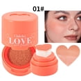thumbnail image 1 of Xihbxyly Ofertas de hoy Rubor natural tridimensional para contorno de mejillas Nude Sun-red Rouge, 1 of 1