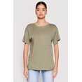 thumbnail image 2 of Womens Side Slit Pocket T Shirt, 2 of 4