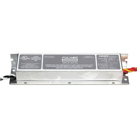 FULHAM WH3-120-L 13 to 64 Watts, 1 or 2 Lamps, Electronic Ballast