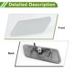 thumbnail image 5 of Tapa de boquilla del lavaparabrisas del lado izquierdo del parachoques delantero para Lexus GX460 2014-2019, trim de parachoques sin pintar, 1 Pc, 5 of 7
