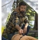 thumbnail image 3 of Legendary Whitetails Chaqueta con capucha estándar Maplewood para hombre, color verde militar, cuadros medianos, 3 of 5