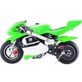 thumbnail image 3 of MotoTec GBmoto Gas Pocket Bike 40cc 4-Stroke Mini Motorcycle Green, 3 of 6