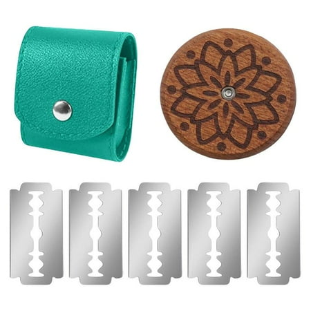 

Wooden Bread Lame Scoring Tool Includes 5 Replaceable Razor Blades and Storage Bag Bread Lame Cutter for Bread Baking Makers