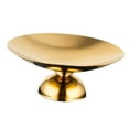 thumbnail image 2 of WeiLaiKeQi Serving Plate Fruit Plate Dinner Plate Serving Dish Reusable Dessert Bowl Storage Tray for Countertop Centerpiece Dining Room Gold, 2 of 9