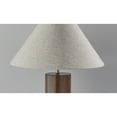 thumbnail image 5 of Canopy Walnut Wood Block Table Lamp, 5 of 5