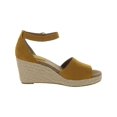 thumbnail image 3 of Style & Co. Womens Seleeney Faux Suede Open Toe Wedge Sandals, 3 of 3