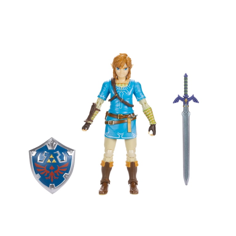 Nintendo 4 inch Link Action Figure with Master Sword and Shield