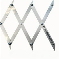 ABPETE Picket Master Pro 3/7/12 Point Center Finder - Woodworking & Welding Precision Measuring Tool, Equal Space Divider for Metal, Pipe, and Wood (Silver 3 Point)