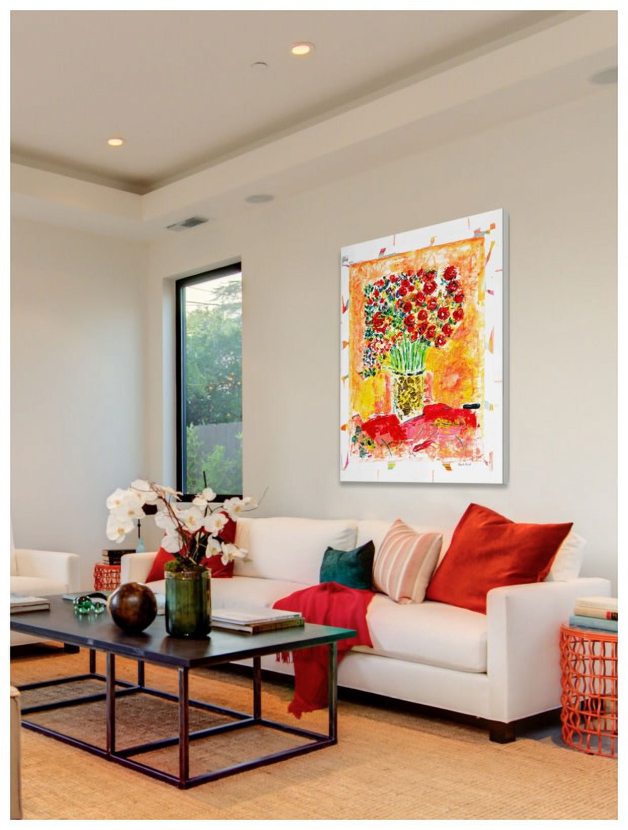 Marmont Hill "Spring Bouquet" by Wayne Ensrud Painting Print on Canvas