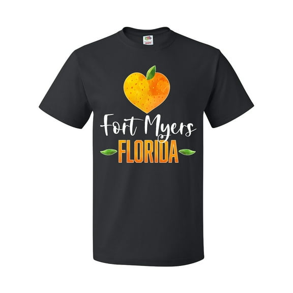 Inktastic Fort Myers Florida Orange in Heart T-Shirt