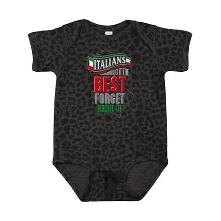 

Inktastic Italians Do It Best Gift Baby Boy or Baby Girl Bodysuit