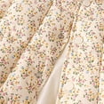 thumbnail image 5 of LIBRCLO Floral Puffer Jackets for Girls Button Stand Collar Warm Outerwear Kids Winter Coats Size 9-10 Years, 5 of 8