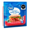 thumbnail image 3 of Jamon virginia Great Value mixto pavo y cerdo 12 rebanadas 250 g, 3 of 5