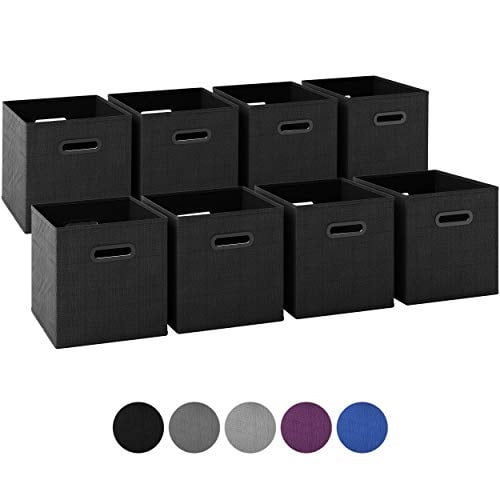 clear cube storage bins