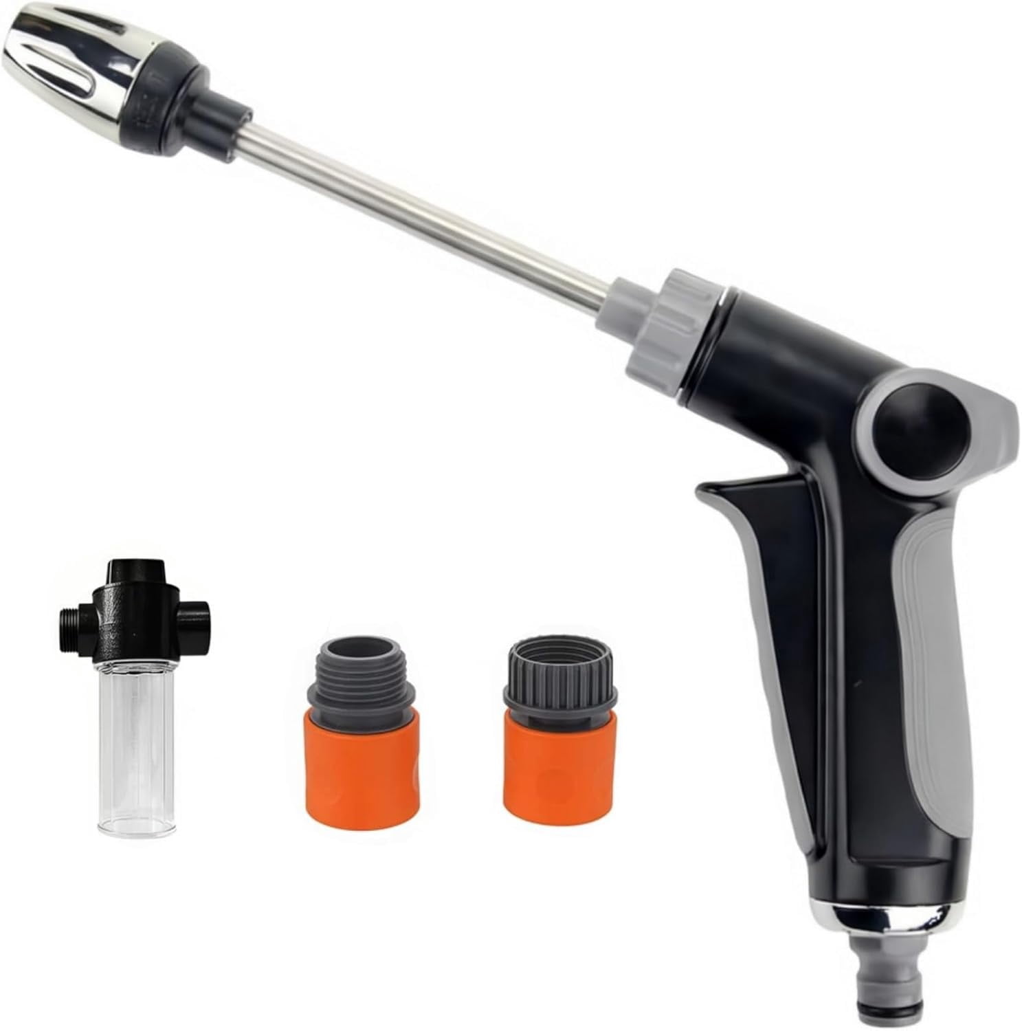 2026 Upgraded Pressure Washer, Turn Any Hose Into A High Pressure Water Cleaning Jet, Power Washer Hose Attachment for Garden Hose and Car Garden Yard Cleaning