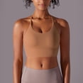 thumbnail image 4 of Sports Bras Low Impact Sports Bra Women's Solid Beauty Back Strap Sports Bra Running Fitness & Yoga Wear Underwear, 4 of 5