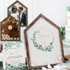 Modern Rustic House Shape Wedding Guest Book Alternative - Bridal Shower Guestbook, Activity & Keepsake, Home Decor, Wedding Decoration/Shelf Decor