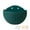 Dark Green, variant on Wall Hanging Flowers Planter, Imitation Rattan Wall-Mounted Semicircular Flower Pot, No-Drill Hanging Flower Basket, Hydroponic Flower Pot, for Indoor Outdoor Balcony Fence 1Pack