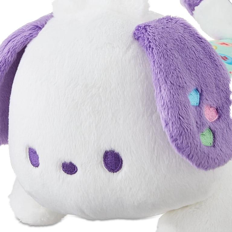 Sanrio, Pochacco‚Ñ¢ Plush, with Sweethearts Candy Hearts, Soft