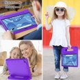 thumbnail image 4 of SUPNICE Kids Case for Walmart Onn 11 Inch Tablet Pro 2023 (Model: 100110027), Lightweight Shockproof Convertible Handle Stand Case for Onn Tablet Pro 11",Purple, 4 of 7