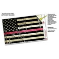 thumbnail image 3 of Skin Wrap Decal compatible with Hydro Flask Wide Mouth Bottle 32oz Painted Faded and Cracked Pink Line USA American Flag (BOTTLE NOT INCLUDED), 3 of 3