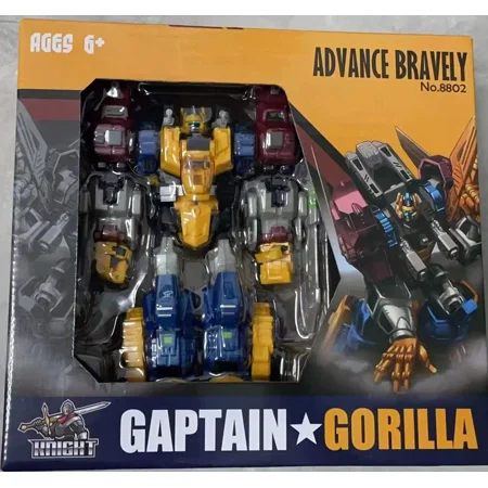 Transformation Toys 8802 BW Beast Wars TA Four forms Chimpanzees Captain Optimus Primal KO JB01 Action Figure Robot