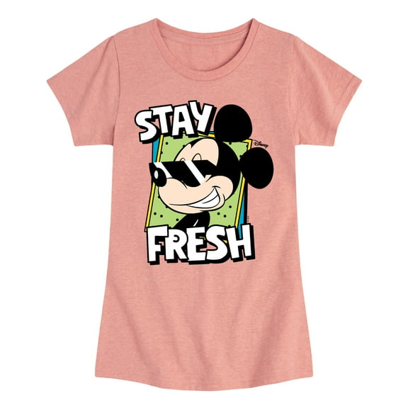 Disney - Stay Fresh - Toddler & Youth Girls Short Sleeve Graphic T-Shirt