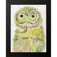 thumbnail image 2 of Dyer, Beverly 12x14 Black Modern Framed Museum Art Print Titled - Mr Owl Green, 2 of 5
