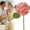 G_F, variant on Hydrangea Artificial Flowers, 13.8 inch Real Touch Hydrangeas Lifelike Hydrangea Flower for Home Wedding Bouquets Centerpieces Party Living Room Decoration White