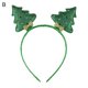 thumbnail image 1 of Diadema navideña de plástico antideformación de alta elasticidad, decoración de aro para la cabeza en forma de árbol de Navidad para niños, 1 of 5