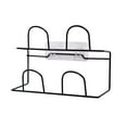 thumbnail image 3 of OATIPHO Hanging Shoe Storage Organiser Shoes Rack Iron 1Set Wall Mounted Organizer Black, 3 of 6