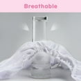 thumbnail image 4 of Littleforbig Washable Adjustable Reusable Waterproof Cloth Adult Diaper Wrap Cover One Size - I Love Mommy White, 4 of 6