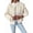 Apricot Color, variant on Womens Jackets Spring Fashion Cute Jacquard Coats Zip Up Jackets Dressy Casual Color M