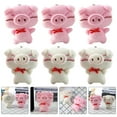 thumbnail image 4 of 6pcs Dibujos animados Peluche Animales Llavero Colgantes de peluche Piggy Bag Colgantes Colgantes, 4 of 4