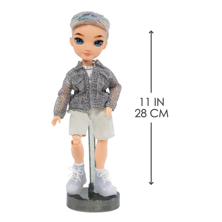 Rainbow High Aidan- Purple Boy Fashion Doll. Fashionable Outfit & 10+  Colorful Play Accessories. Great Gift for Kids 4-12 Years Old and  Collectors.