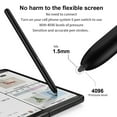 thumbnail image 6 of Galaxy Z Fold 6 S Pen Fold Edition,4096 Pressure Levels Z Fold 6 Stylus Pen Replacement for Samsung Galaxy Z Fold 6 5G S Pen Z Fold 5 Pen Stylus S Pen, Black, 6 of 8