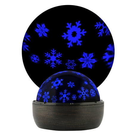 - Lightshow Projection Tabletop ShadowLights Snowflakes (Blue)