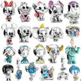 thumbnail image 4 of Colgante de plata de ley 925 con dibujos animados de Disney para mujer, abalorio de Marvel Baby Yoda Winnie Stitch, compatible con Pulsera Original, regalo de joyería, 4 of 5